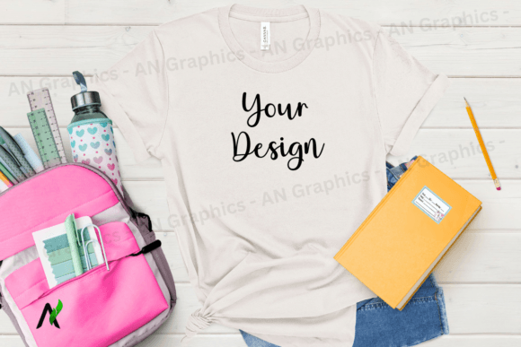 Back to School Bell Canvas Mockup - 0113: A Game-Changer for T-Shirt Designers