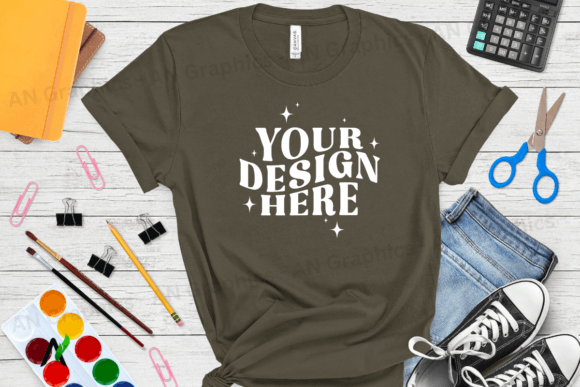 Back to School Bella Canvas Mockup 0123: A Versatile Tool for Designers