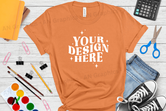 Back to School Bella Canvas Mockup 0133: A Versatile Tool for Designers