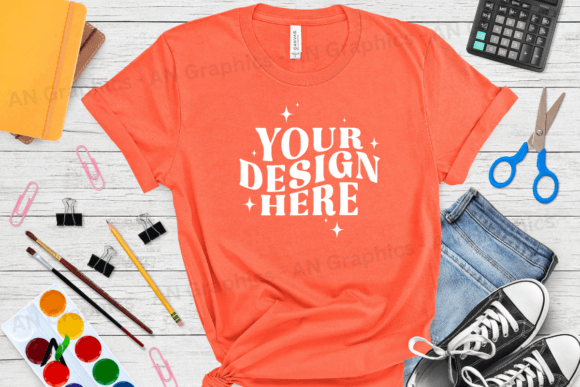 Back to School Bella Canvas Mockup 0138