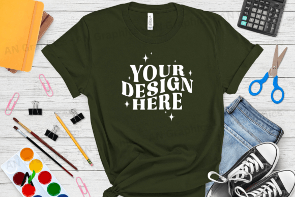 Back to School Bella Canvas Mockup 0140