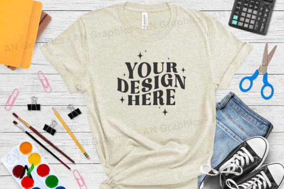 Back to School Bella Canvas Mockup 0186