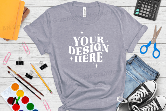 Back to School Bella Canvas Mockup 0197