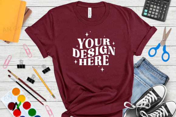 Back to School Bella Canvas Mockup 0209: A Powerful Tool for Designers and Creators