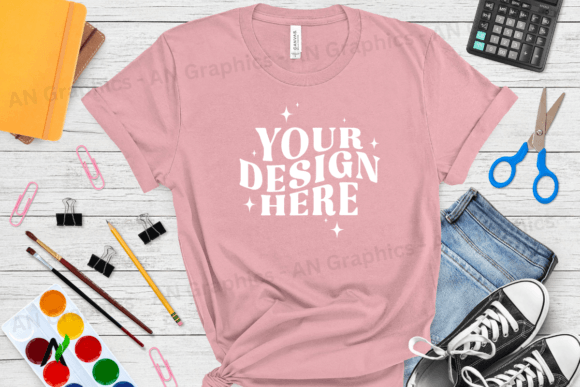 Back to School Bella Canvas Mockup 0218: A Versatile Tool for Creative Designers