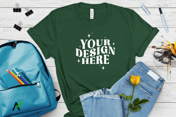 Back to School Bella Canvas Mockup - 023: A Practical Guide for Designers