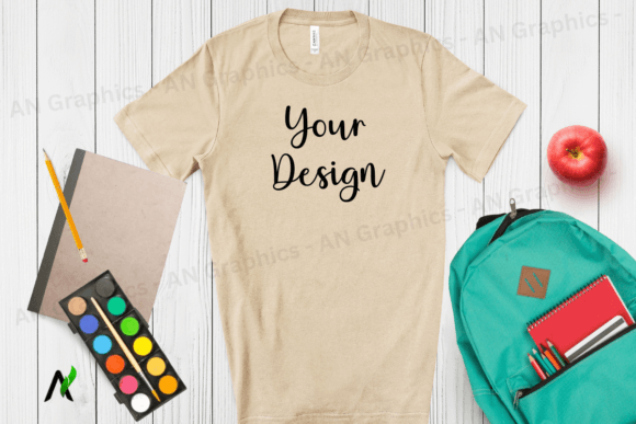Back to School Bella Canvas Mockup 040 and 3001: A Complete Guide for Designers