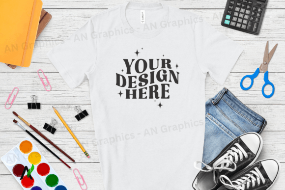 Back to School Bella Canvas Mockup 046: A Professional Tool for Designers