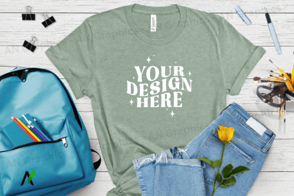 Back to School Bella Canvas Mockup - 071: A Powerful Tool for Designers and Merchants