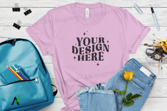 Back to School Bella Canvas Mockup - 086: A Game-Changer for Designers and Creators