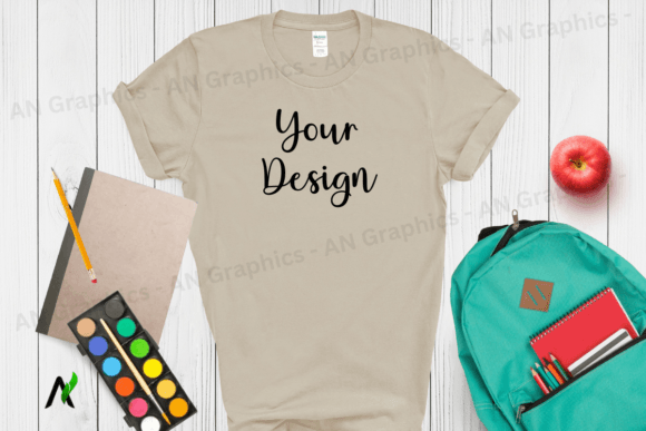 Back to School Gildan 5000 Mockup - 0126