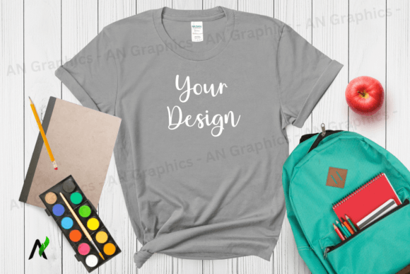 Back to School Gildan 5000 Mockup - 025: A Versatile Tool for Designers