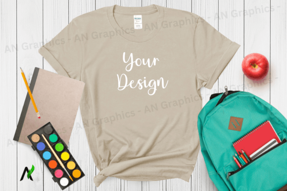 Back to School Gildan 5000 Mockup - 056: A Versatile Tool for Designers and Creators