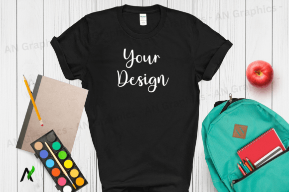 Back to School Gildan 5000 Mockup - 078: Elevating Your T-Shirt Design Workflow