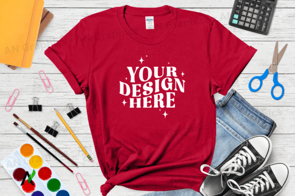 Back to School Gildan 64000 Mockup - 071