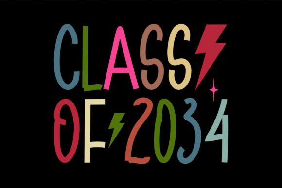 Class of 2034 Happy Back to School SVG